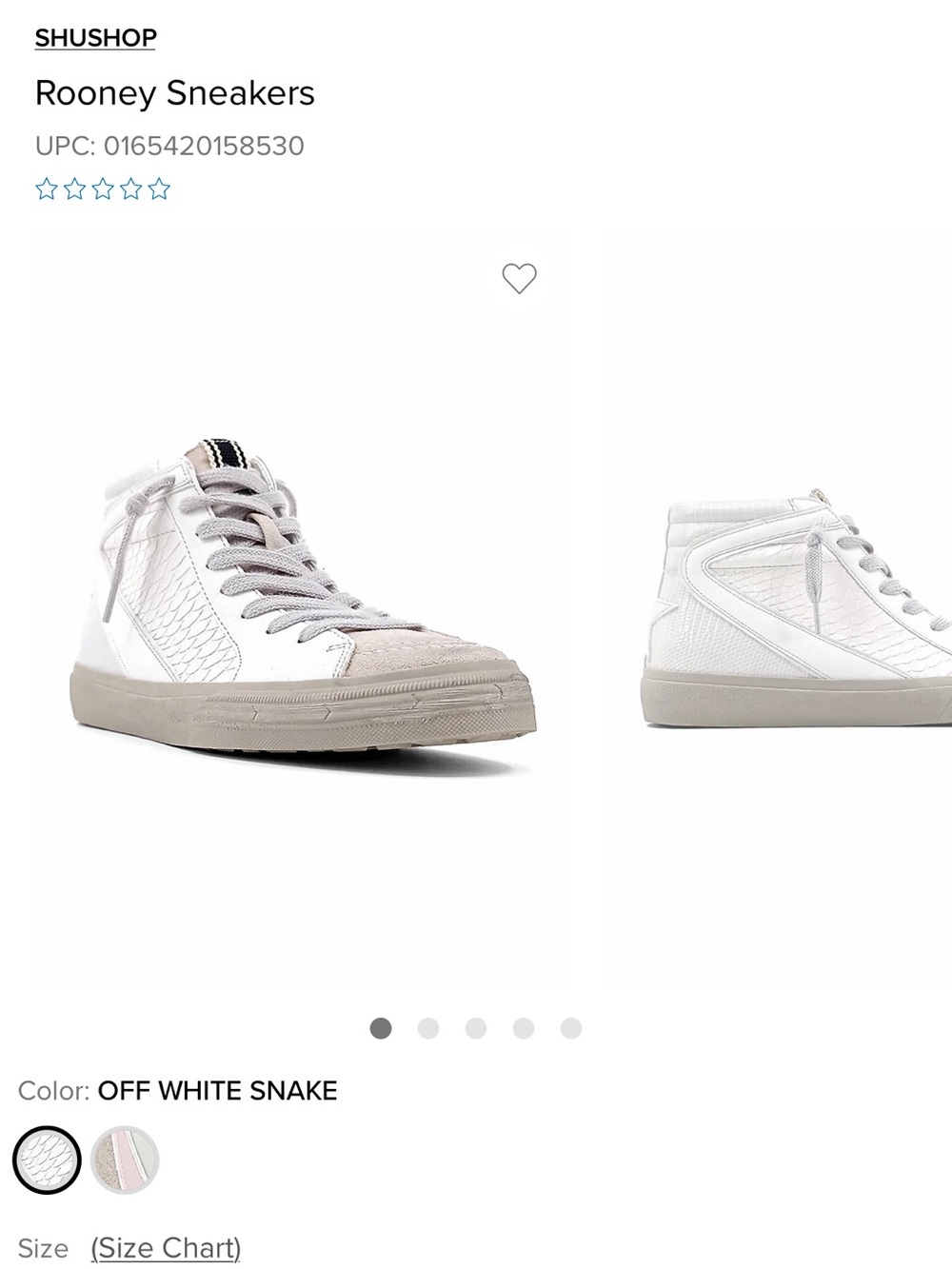 ShuShop Rooney Sneakers - Off White and Taupe